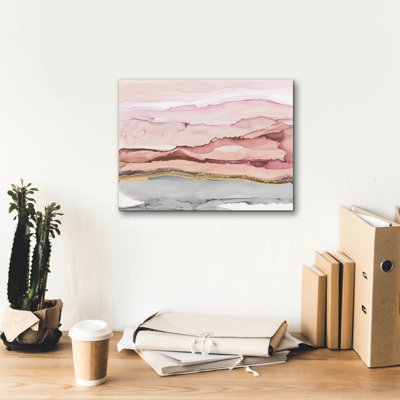 Epic Graffiti 'The Vineyard 1 Blush'  by Chris Paschke Canvas Wall Art, 24" x 20"