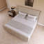 Lit tapissier haut en velours côtelé-107810875-107810873