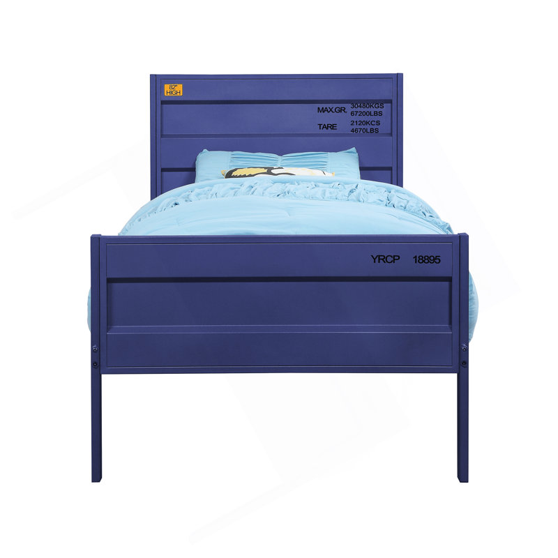 Cargo Finish Bed, Blue, Full