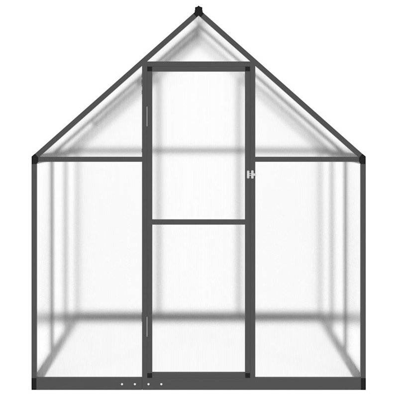 Chandice 5.5 Ft W x 5.5 Ft D Greenhouse, Anthracite