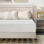 Matelas en mousse viscoélastique gélifiée infusée de thé vert 8 po EGOHome-73568312