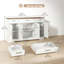 Buffet, armoire de cuisine 55 po, blanc