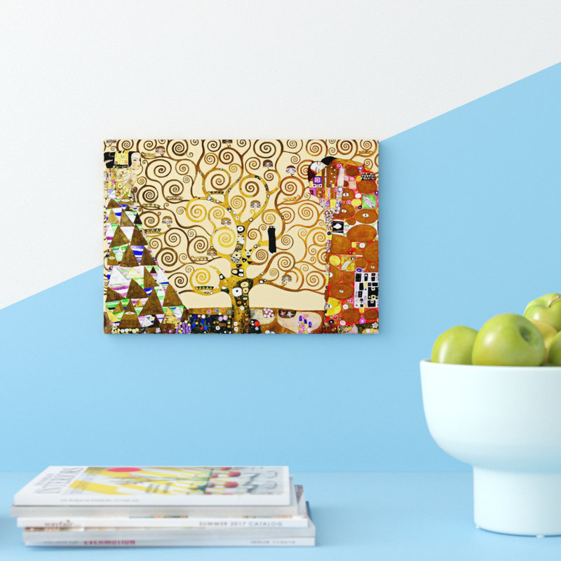 Gustav Klimt the Tree of Life - Frameless Print, 29.7cm H x 42cm W
