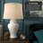 Celestial White Porcelain Lamp