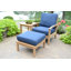 St. Lucia Teak Outdoor Lounge Chair-520615915