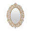 Vichy Oval Solid Wood Wall Mirror