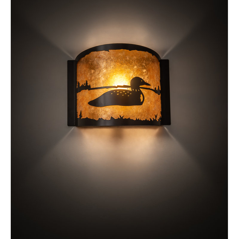 Hillary Steel Flush Mounted Sconce
