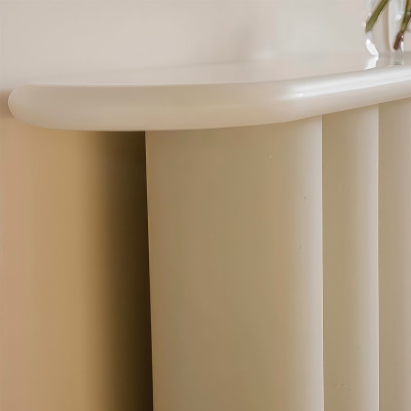 Console Modern Minimalist, Blanc, H 33,46 po x l 47,24 po x P 11,81 po