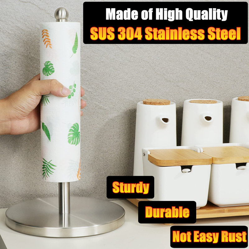 Porte-papier hygiénique sur pied, Argent