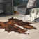 Tapis en fausse peau de vache Lilianna