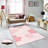 Antibacterial Woven Carpet (3D Digital Print) 4. x 5.9 Feet, 1% Polyester, Pile Height: .3 Inches | PVC Felt Dot Non-Slip Underside, Machine Washable, Perfect for Living Room & Bedroom Decor-140047623