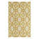 Tapis jaune/ivoire Rentz