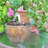 Midge Weather Resistant Birdbath Fountain