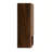 Modern Walnut Wall-Mounted Striped Bathroom Cabinet