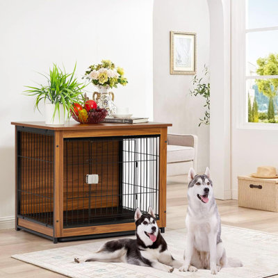 Daryah Wood Pet Crate