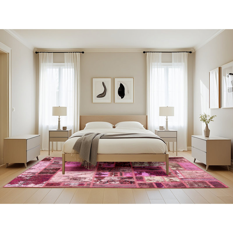 Abstract Indoor Rug, Rectangle 5' x 8'