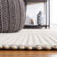 Tapis ivoire / gris en laine tissé à la main Marbella-78163608