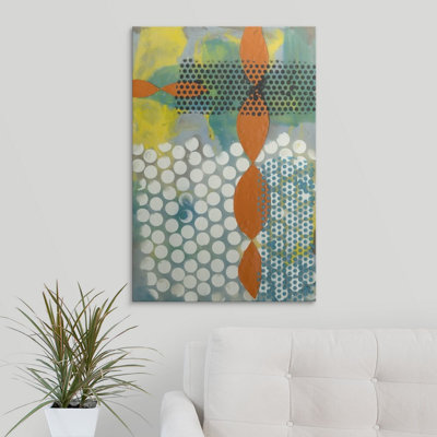 'Translucent Abstraction II' Jennifer Goldberger Painting Print