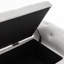 Banc rembourré de 59 po de largeur avec boîte de rangement-613680614
