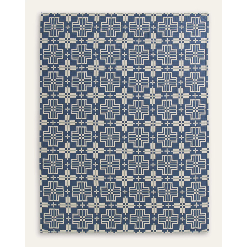 Pendleton San Marcos Matelasse Marine Cotton Quilt, Queen