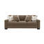 Ensemble de salon en suède / tissu 3 pièces (1 chaise, 1 causeuse, 1 canapé)