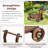 Calumet Wood Wheelbarrow Planter
