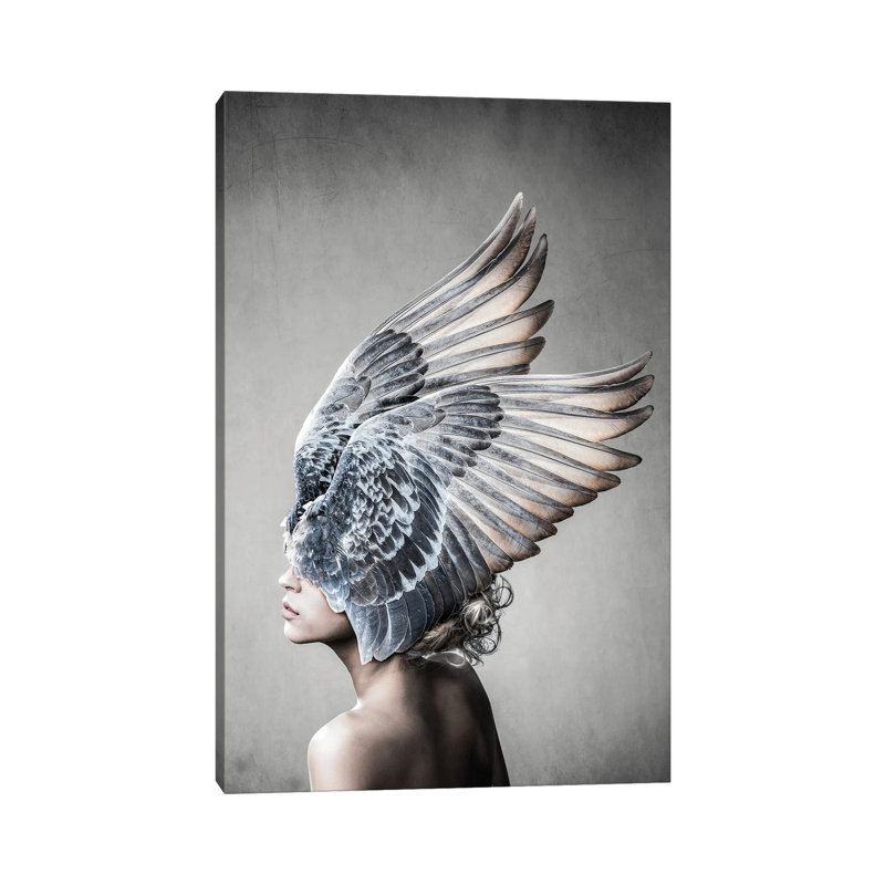 Selene by Design Fabrikken - Wrapped Canvas Print, 20.32 cm H x 30.48 cm W