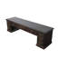 Console en bois massif 64,6 "