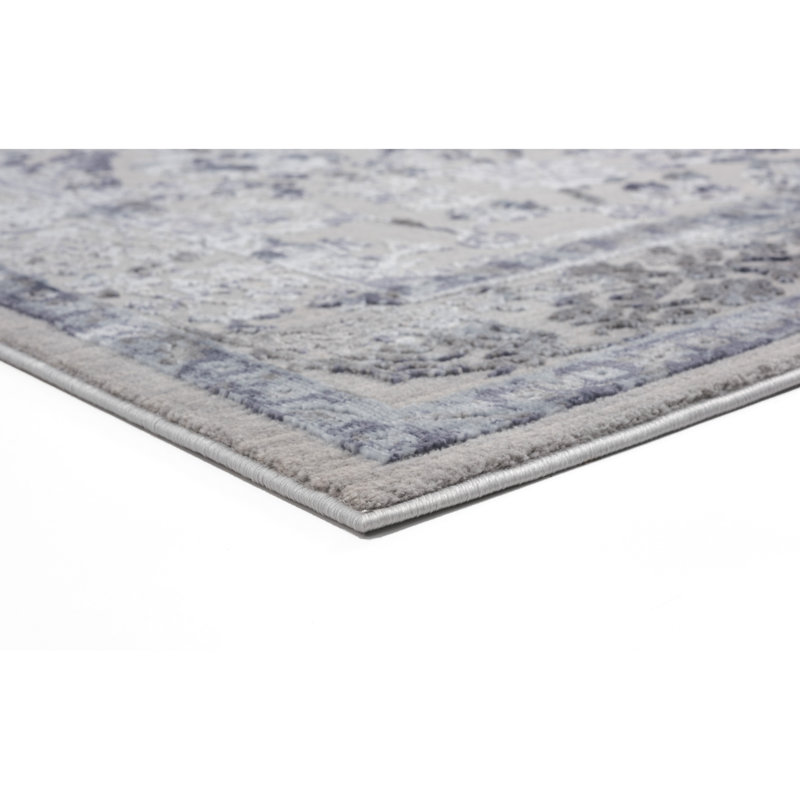 Tapis gris Askov, Tapis de couloir 2 pi 7 po x 7 pi 2 po