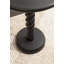 Table à boissons ronde en métal avec base en spirale Ropa
