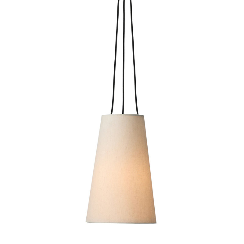 Piama Pendant-Beige Linen, Ivory