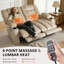 Causeuse inclinable électrique avec chaleur et massage, fauteuil inclinable électrique en tissu-90625492-129779161