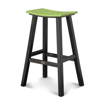 POLYWOOD® Contempo Saddle Bar Stool