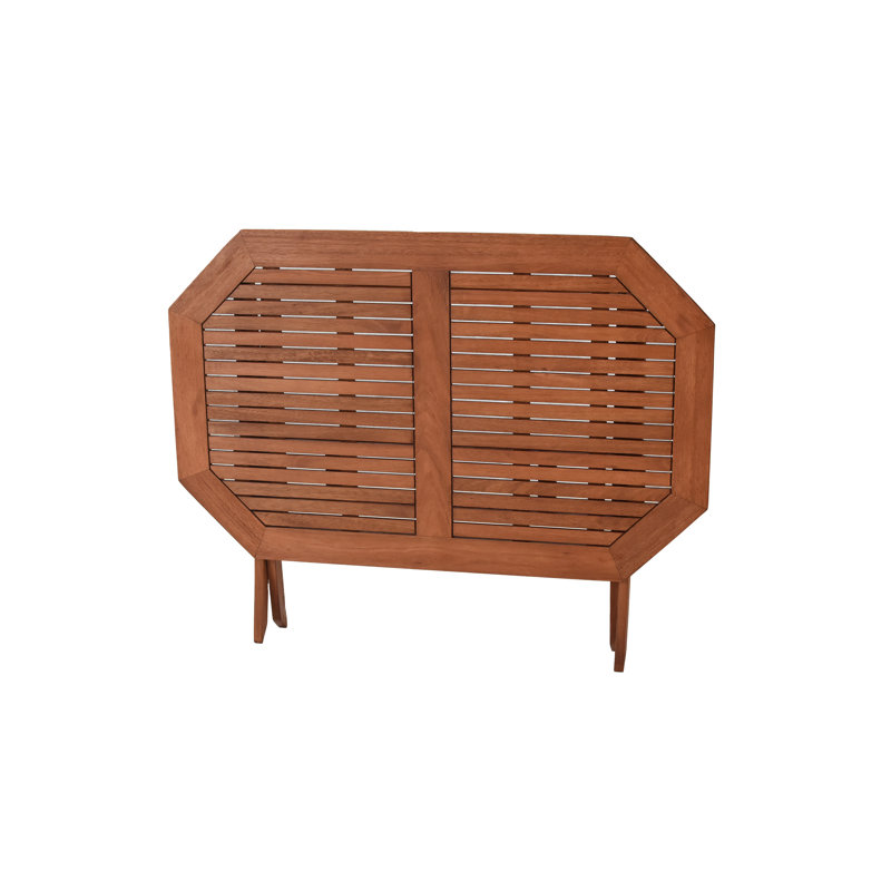 Waroona Rectangular Eucalyptus Outdoor Dining Table , 135cm cm W 85cm cm D
