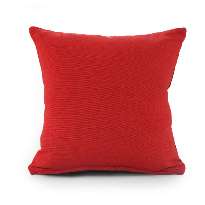 Sauget Cotton Blue Square Euro Cushion