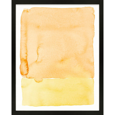 Orange Sky Painting by Jacques Pilon