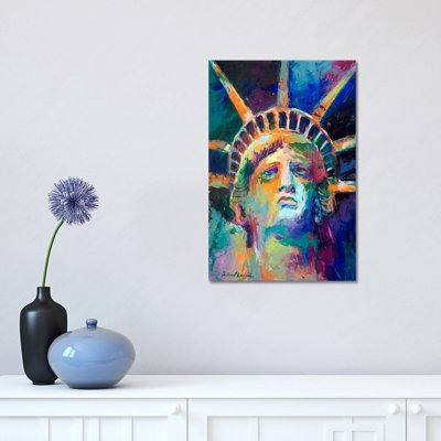 Statue 1 Piece Wrapped Canvas Wall Art
