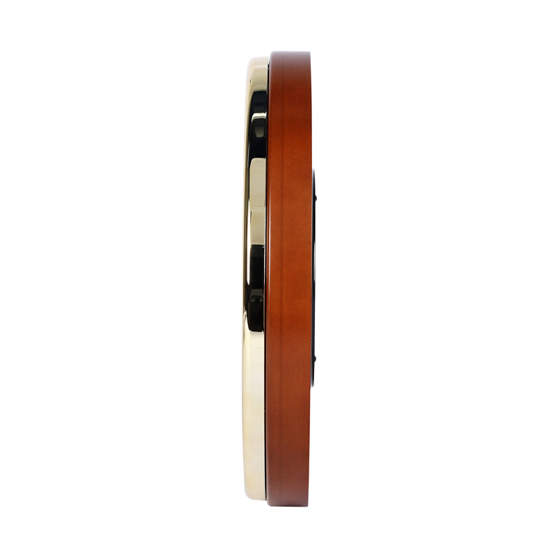 QXA856GLH Classic Modern Clock, Golden