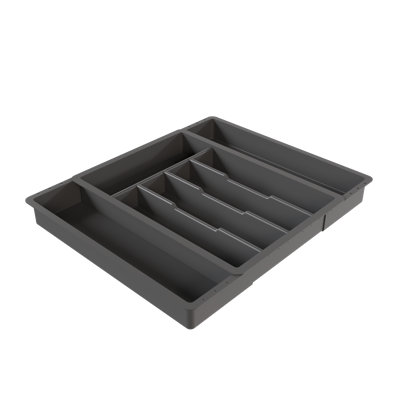 Freudberg 1.1'' H x 17.32'' W x 13.38'' D Flatware & Kitchen Utensils Drawer Organizer