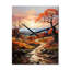 Horloge murale paysage et nature-99630531