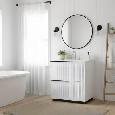 Meuble-lavabo 30 po avec lavabo