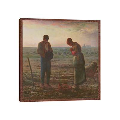 The Angelus, 1857-59 by Jean-Francois Millet - Painting on Canvas