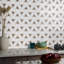 Ako 5" Triangle Marble Micro Mosaic Tile-176846689