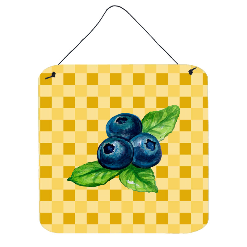 Décoration murale baies sur basketweave