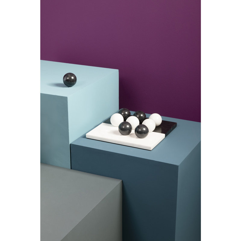 Lannon Metro Lane 2 Player Marble Tic Tac Toe