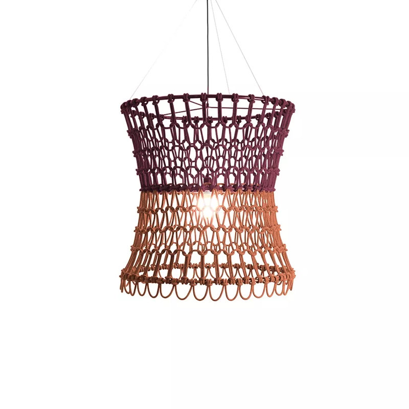 Carousel 1 - Light Pendant, Plum/Orange