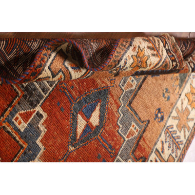 Vegetable Dye Traditional Runner Rug 4x12