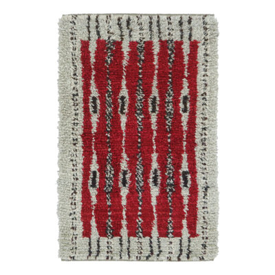 Scandinavian One-of-a-Kind 2'9x4'7 Hand Knotted Area Rug