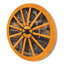 Horloge murale jaune-63618867