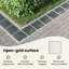  Grating Silver Hot-Dip Galvanised Steel Metal Grate Plumbing Fixture